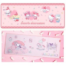Sanrio genuine Long Mouse Pad Desk Mat Group pattern, Mymelody picture