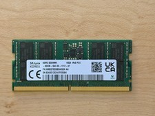 NEW SK hynix 16GB DDR5 5600 SODIMM Non-ECC Unbuffered Laptop Memory PC5-44800 picture
