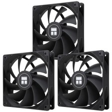 High Efficiency 120mm Silent Computer Fan - 3 Pack, 1550RPM with RGB Lighting picture