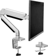 New in Box Single Monitor Desk Mount Adjustable Aluminum Gas Spring Monitor Arm picture
