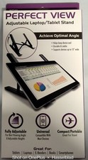 NEW IN BOX Perfect View Adjustable Laptop/Tablet Stand, Folds/Expands for travel picture