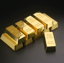 Simulation Gold Bar Zinc Alloy Enter Keycap for Mechanical Keyboard 1pc picture