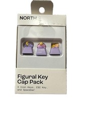 North Figural Key Cap Pack - Celestial Stars and Moon A1 picture