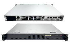 Supermicro CSE-512-2 Short Depth 1U Rackmount Micro ATX Server Chassis Barebones picture