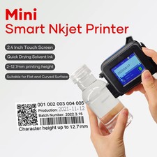 12.7mm Mini Handheld Inkjet Printer Prints Serial Number and Date on Food Boxes picture