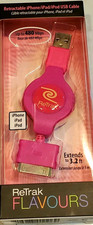 RETRAK FLAVOURS USB CABLE FOR IPOD/IPHONE AND IPAD PINK picture