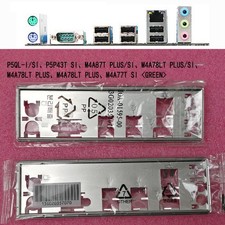 For Asus M4A77T SI & P5QL-I/SI Shield IO I/O Rear Baffle Backplate Motherboard picture
