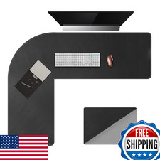 Chihein L-Shaped Desk Pad Corner Mat 45.3