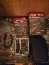  Cable Tester UTP STP Coaxial and Modular Cables PC New in Original Box picture