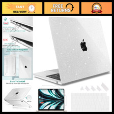 Lightweight Clear Glitter Hard Shell Case for MacBook Air 13/13.6