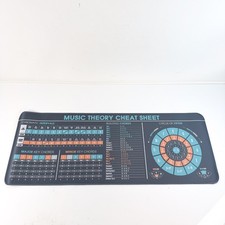 Piano Cheat Sheet Beginners, Music Theory Cheat Sheet Mousepad, Music Theory ... picture