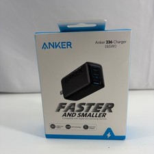 Anker 336 Charger 65W GaN 3-Port Fast Wall Charger Black A2662 picture