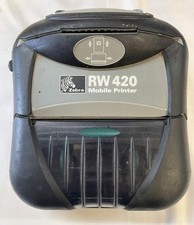 Zebra RW 420 Mobile Thermal Printer R4D-0UKC010N (No charger) picture