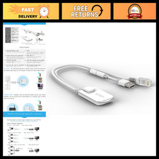 Mini WiFi Bridge Ethernet Adapter 300Mbps 2.4GHz WLAN Repeater for Network Devic picture