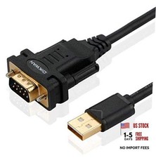 USB to RS232, USB Serial Adapter with FTDI Chipset,USB 6FT (1 Pack) USB-MALE picture
