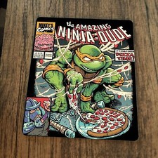 The Amazing Ninja Dude Mouse Pad TMNT Michelangelo picture