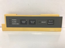 TOSHIBA TW-8394V-0 OPERATOR PANEL BOARD P351C  PRINTER YELLOWED picture