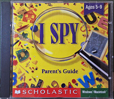 Scholastic I SPY Brain-Building Games Kids 5-9 CD-ROM Windows/Mac picture
