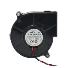 1X Turbo Fan Double Ball Blower Hole Pitch 80MM YY7530H24B 24V 0.24A 7530 picture