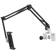 Foldable Adjustable Phone/Tablet Lazy Metal Holder 360° Rotatable for Bed 4-13.5 picture