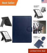Protective Leather Case with Adjustable Stand - Fits 6-6.8 picture