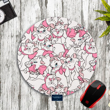 DISNEY ARISTOCATS MARIE CAT INSPIRED CUSTOM MOUSE PAD DESK MAT NONSLIP GIFT picture