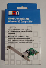 HiRO H50218 1000M PCI Express PCIe PCI-E x1 Gigabit Ethernet Card Win 11 10 (R) picture