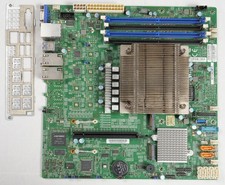 Supermicro X11SCM-F Xeon E-2124G Micro ATX No RAM - damage to ethernet port picture