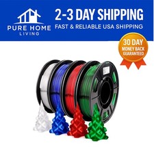Versatile PETG 3D Printer Filament Set 250g x 4 Spools - Ideal for Creating Art picture