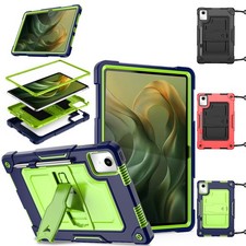For Moto Pad 2026 Tablet Case Heavy Duty Protective Cover w/ Stand Strap Holder picture