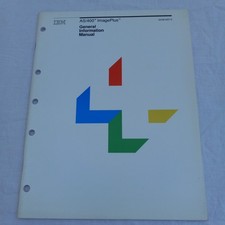 1990 1st Edition IBM AS/400 ImagePlus GENERAL INFORMATION MANUAL Guide 53pg picture
