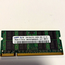 Samsung 2GB DDR2 PC2-6400S 200-Pin SO-DIMM Unbuffered M470T5663QZ3-CF7 picture