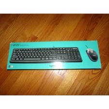Logitech MK120 Plug and Play USB Combo New in Box picture