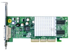 Graphics Card Fujitsu NVIDIA GeForce4 MX 64MB AGP S26361-D1592-V64 DVI picture