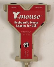 PI ENGINEERING  Y-Mouse, Keyboard & Mouse Adapter, PS/2 Port to USB picture