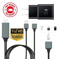 HDMI Cable 1080P Phone to TV HDTV AV Adapter Universal For iPhone Android Type C picture
