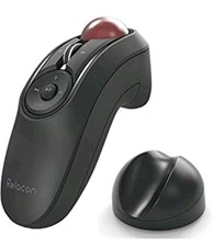 ELECOM Relacon Bluetooth Trackball Mouse Handheld Media Control M-RT1BRXBK JP picture