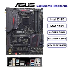 ASUS ROG MAXIMUS VIII HERO ALPHA Motherboard Intel Z170 LGA1151 DDR4 SATA3 HDMI picture