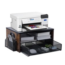 PRINTER STAND Storage Drawer Book Shelf Organizer Desktop 2 Tier XMODDES picture