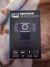 Adesso CyberTrack H4 1080P HD USB Webcam with Built in Microphone New in Box picture