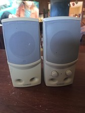 Creative Cambridge SoundWorks SBS52 Computer Speaker System Pair NO AC Adapter picture