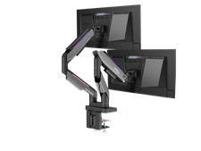 MSI MPGMT201DRV2 Monitor Arm Matte Black RGB LED picture