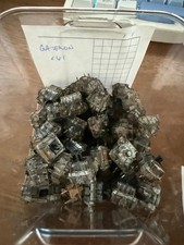 Gateron Ink Linear Mechanical Keyboard Switches x61 Used Black Smoke Housing picture