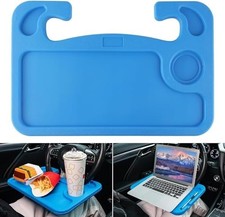 Multipurpose Black Steering Wheel Desk for Eating and Laptop Use – Portable picture