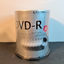 NexxTech 16x 120 Min. 4.7 GB Blank DVD-R 100 Pack New Recordable Disc picture