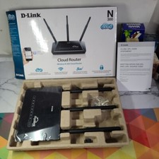 D-LINK DIR-619L N 300 High Power Cloud Wireless Router W/3 Antennas, ROUTER ONLY picture