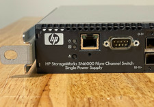 HP SN6000 StorageWorks Stackable 8Gb Fibre Channel Switch 20x SFP 4x XPAK No PSU picture