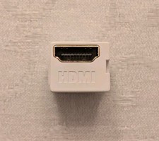 Leviton QuickPort HDMI Snap-In Connector, White (40834-W) picture