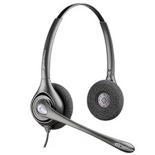 PLANTRONICS SUPRAPLUS HW261N WIRED QD HEADPHONES POE IP PHONE PHONE VOIP PC picture
