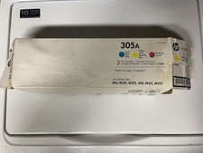 HP CE412A Genuine Toner Cartridge HP 305A Yellow Toner Opened Box NEW picture